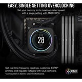 Corsair Vengeance 32 Go DDR5-6000 (2x 16 Go) mémoire vive Noir, CMK32GX5M2D6000Z38, EXPO