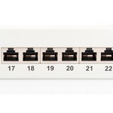 Digitus Panneau de raccordement 19, Panneau de brassage Gris clair, Cat.6, Vente au détail