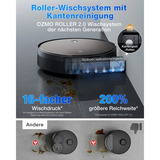 ECOVACS DEEBOT X11 OmniCyclone, Robot aspirateur Noir