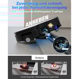 ECOVACS DEEBOT X11 OmniCyclone, Robot aspirateur Noir