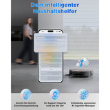 ECOVACS DEEBOT X11 OmniCyclone, Robot aspirateur Noir