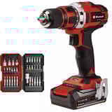 EINHELL Perceuse-visseuse sans fil Power X-Change TE-CD 18/40 Li, 18 Volts, Perceuse/visseuse Rouge/Noir
