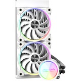 EKL Gletscherwasser240 White RGB, Watercooling Blanc