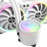 EKL Gletscherwasser240 White RGB, Watercooling Blanc