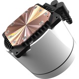 EKL Gletscherwasser240 White RGB, Watercooling Blanc