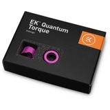 EKWB EK-Quantum Torque Compression Ring 6-Pack HDC 12, Connexion Violâtre