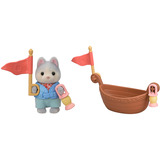 EPOCH Sylvanian Families - Aire de jeux d'aventure "Cascade", Jouets de construction 
