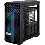 Fractal Design Torrent Compact RGB boîtier midi tower Noir | 2x USB-A | 1x USB-C | RGB | Verre Trempé