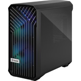 Fractal Design Torrent Compact RGB boîtier midi tower Noir | 2x USB-A | 1x USB-C | RGB | Verre Trempé