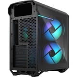 Fractal Design Torrent Compact RGB boîtier midi tower Noir | 2x USB-A | 1x USB-C | RGB | Verre Trempé