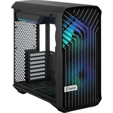 Fractal Design Torrent Compact RGB boîtier midi tower Noir | 2x USB-A | 1x USB-C | RGB | Verre Trempé