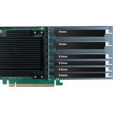 HighPoint Rocket 1749E PCIe Gen 4x16 to 8-E1.S x4 NVMe Switch, Carte d'interface 