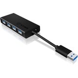 ICY BOX IB-AC6104-B USB 3.2 Gen 1 (3.1 Gen 1) Type-A 5000 Mbit/s Noir, Hub USB Noir, USB 3.2 Gen 1 (3.1 Gen 1) Type-A, USB 3.2 Gen 1 (3.1 Gen 1) Type-A, 5000 Mbit/s, Noir, Aluminium, Chine