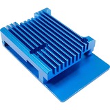 Inter-Tech 88887360 accessoire pour carte de développent Emplacement Bleu, Boîtier Bleu, Emplacement, Raspberry Pi, Raspberry Pi, Bleu, Aluminium, 86 mm