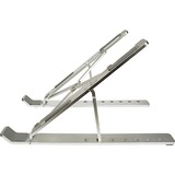 Inter-Tech NBS-200 Supports de Notebook Argent 39,6 cm (15.6") Argent, Supports de Notebook, Argent, Aluminium, 27,9 cm (11"), 39,6 cm (15.6"), 40 kg