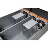 Inter-Tech  boîtier rack Noir | 4x USB-A