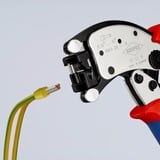 KNIPEX Pince à sertir auto-réglable Twistor T Rouge/Bleu