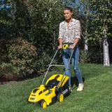 Kärcher LMO 18-36 Battery Tondeuse à gazon poussée Batterie Noir, Jaune Jaune/Noir, Tondeuse à gazon poussée, 36 cm, 3 cm, 7 cm, 45 L, Noir, Jaune