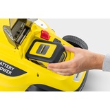 Kärcher LMO 18-36 Battery Tondeuse à gazon poussée Batterie Noir, Jaune Jaune/Noir, Tondeuse à gazon poussée, 36 cm, 3 cm, 7 cm, 45 L, Noir, Jaune