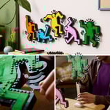 LEGO Art Keith Haring – Figures dansantes, Jouets de construction 
