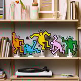 LEGO Art - Keith Haring – Personnages dansants, Jouets de construction 31216