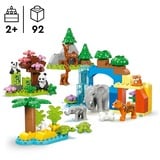 LEGO DUPLO City - Familles d'animaux sauvages 3-en-1, Jouets de construction 10446