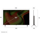 LG  55" Ultra HD TV OLED Noir