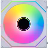 Lian Li UNI FAN SL-INF 120 Wireless ventilateur de boîtier RGB  Blanc, 120 x 122.1 x 28 mm