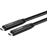 Lindy 43399, Câble d'extension Noir