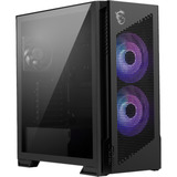 MSI MPG VELOX 300R AIRFLOW PZ Midi Tower Noir, boîtier pc Noir | 2x USB-A | 1x USB-C | RGB | Verre Trempé