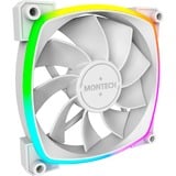 Montech RX120 PWM 120x120x25 ventilateur de boîtier RGB  Blanc, 120 x 120 x 25 mm