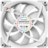 Montech RX120 PWM 120x120x25 ventilateur de boîtier RGB  Blanc, 120 x 120 x 25 mm