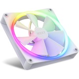 NZXT F140 RGB Core Twin, Ventilateur de boîtier Blanc, 2x ventilateur RGB, avec contrôleur