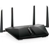 Netgear RAX43 routeur sans fil Gigabit Ethernet Bi-bande (2,4 GHz / 5 GHz) Noir Wi-Fi 6 (802.11ax), Bi-bande (2,4 GHz / 5 GHz), Ethernet/LAN, Noir, Routeur