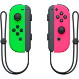 Nintendo 10019745, Commande de mouvement Néon vert/néon rose