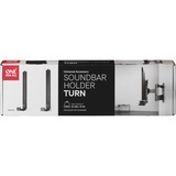 One for all Support universel pour barre de son, Support mural Noir