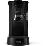 Philips CSA230 Machine à expresso 0,9 L, Padmaschine Noir, Machine à expresso, 0,9 L, Café en grains, 1450 W, Noir