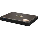 QNAP TBS-464 NAS Bureau Ethernet/LAN Noir N5105 NAS, Bureau, Intel® Celeron®, N5105, Noir
