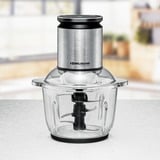 Rommelsbacher Hachoir multifonction MZ 600, Broyeur Acier inoxydable/Noir