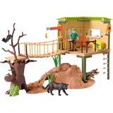 Schleich Wild Life Station d'aventures sauvages, Figurine 3 an(s), Multicolore, Plastique