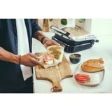 Severin Grill de contact SEVINI Pro, KG 2395 grill à contact électrique Argent/Noir