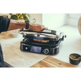 Severin Grill de contact SEVINI Pro, KG 2395 grill à contact électrique Argent/Noir