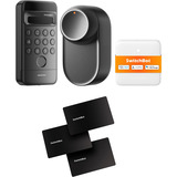 SwitchBot Lock Ultra Vision Combo, Bundle Noir