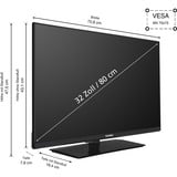 Telefunken  32" TV LED Noir