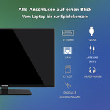 Telefunken  32" TV LED Noir