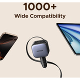 UGREEN EC602 Chargeur de voiture 60W Chargeur pour véhicule 1x USB-A 1x USB-C 2x USB-C, 1x USB-A