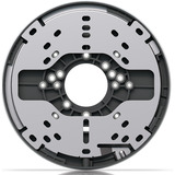 Ubiquiti Plaque de montage UniFi UACC-GB-Plate-W pour boîtes de distribution, Support mural Blanc