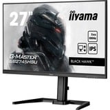 iiyama G-MASTER GB2745HSU-B2 écran plat de PC 68,6 cm (27") 1920 x 1080 pixels Full HD LED Noir Moniteur gaming  Noir (Mat), 68,6 cm (27"), 1920 x 1080 pixels, Full HD, LED, 1 ms, Noir