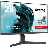 iiyama G-Master Red Eagle GB2870UHSU-B1 28" 4K Ultra HD Gaming Moniteur Noir, 71,1 cm (28"), 3840 x 2160 pixels, 4K Ultra HD, LED, 1 ms, Noir