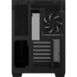 ASUS  boîtier midi tower Noir | 2x USB-A | 1x USB-C | RGB | Window